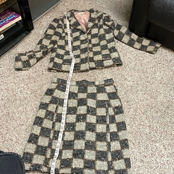 Vintage 40s LANVIN wool suit - Picture 10 of 12